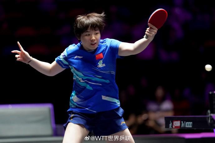 蒯曼3-1战胜伊藤美诚,晋级八强对阵大藤沙月